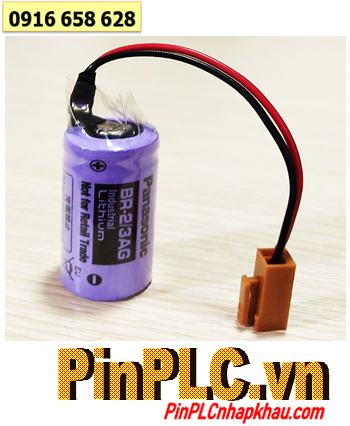 Panasonic BR-2/3AG, Pin nuôi nguồn Panasonic BR-2/3AG (BR17345) lithium 3v 2/3A 1450mAh /Xuất xứ NHẬT 